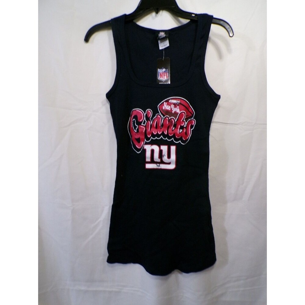 Team Apparel Women's Giants Scoop Neck Tank Top Large Blue